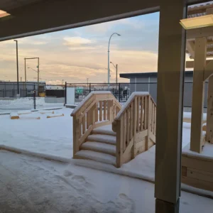 YMCA Daycare building playground