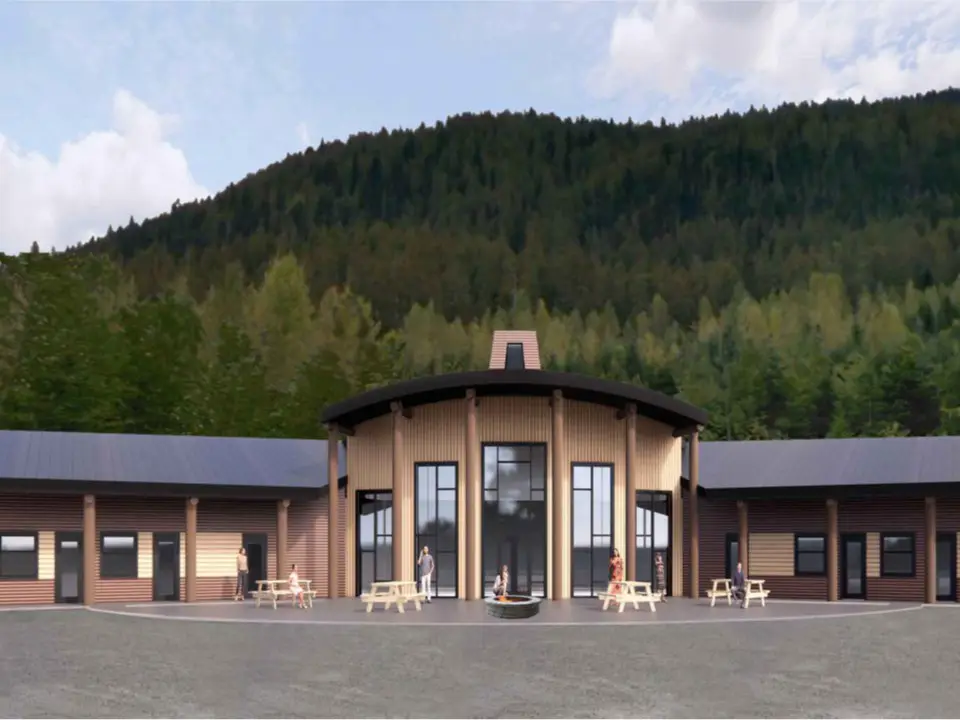Lheidli T’enneh First Nation - Ancient Forest Interpretive Center rendering