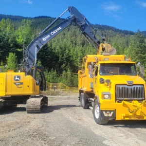 Lheidli T’enneh First Nation – Ancient Forest Interpretive Center construction