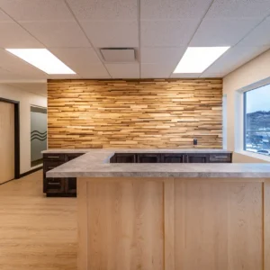Nak'azdli Whut'en office interior front desk