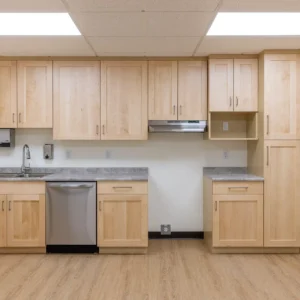 Nak'azdli Whut'en office interior kitchen