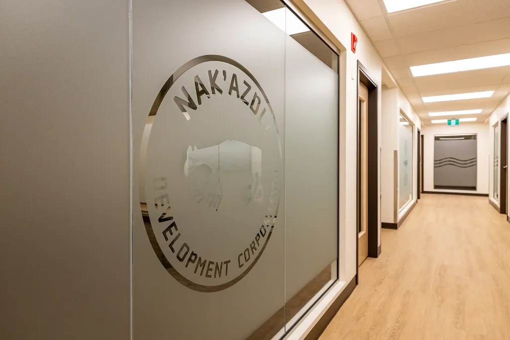 Nak'azdli Whut'en office interior hallway