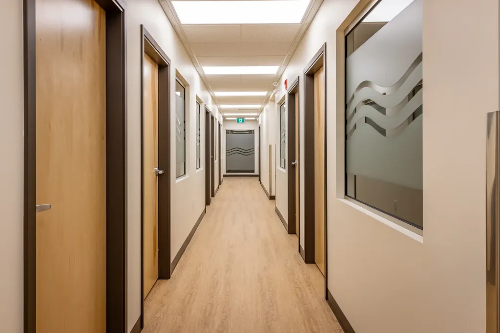 Nak'azdli Whut'en office interior hallway