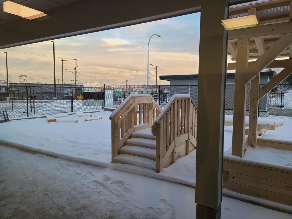 YMCA Daycare building playground