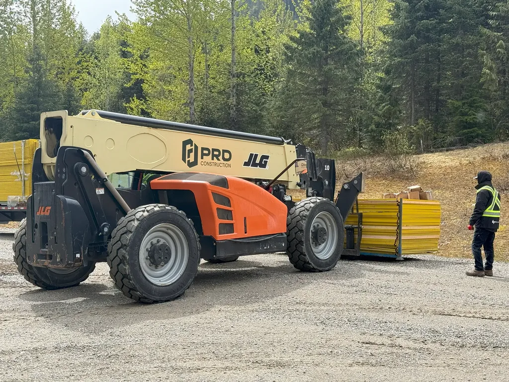 Lheidli T’enneh First Nation – Ancient Forest Interpretive Center construction