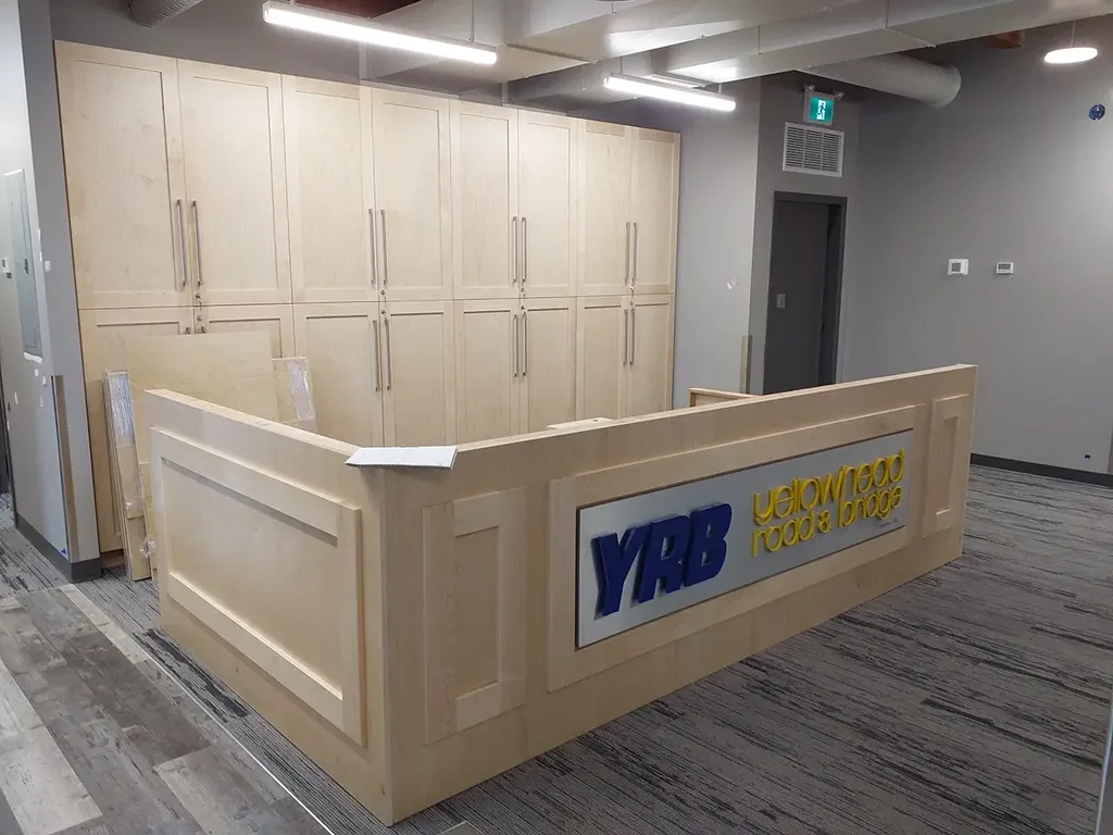 YRB new PG office interior front desk